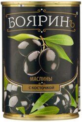 Оливки Бояринъ с/к 300мл ж/б