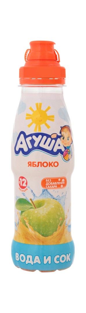 Напиток сокосодержащий для детей Агуша Яблоко, 300 мл.