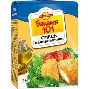 Панировочная смесь Бакалея 101 к/у 250гр Русский продукт