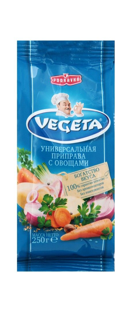 Приправа Vegeta Универсальная с овощами, 250 г.