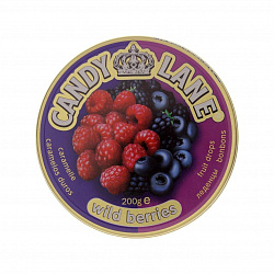 Карамель леденцовая Wild berries Candy Lane ж/б 200г.