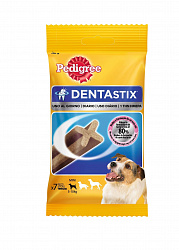 Pedigree Dentastix лакомство для взрослых собак всех пород, здоровье зубов (77 гр)