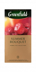 Чайный напиток Summer Bouquet Greenfield к/у 25х2.