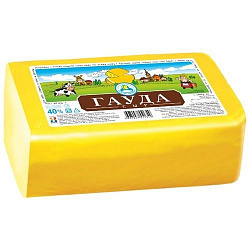 Сыр Гауда премиум 40% вес Кезский
