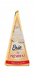 Сыр President Brie мягкий с белой плесенью 60%, 200 г.