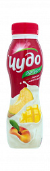 Йогурт 2.4% Персик-манго-дыня Чудо п/бут 270г.