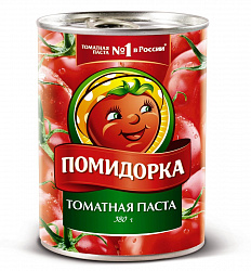 Паста томатная Помидорка 380г жб