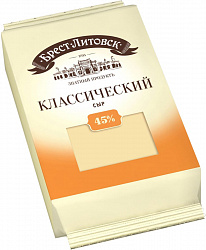 Брест-Литовск Сыр 45%, 200 г
