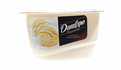 Продукт творожный 5.5% со вкусом мороженого крем-брюле Даниссимо п/у 130г.