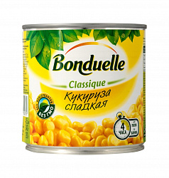 Кукуруза сладкая Bonduelle ж/б 340г.