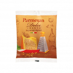 Сыр 40% тёртый Пармезан Dolce Granto м/у 150г.
