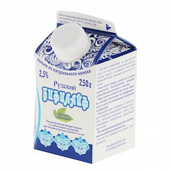 Бифилайф Рузский 2,5% 250 г Рузское молоко