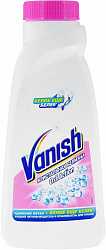 VANISH Oxi Action Кристальная белизна Пятновыводитель + Отбеливатель для тканей (жидкий), 450 мл