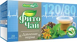 Чай Фитодар Давление норма 20 пакетиков