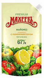 Майонез Махеев с лимоном 380г