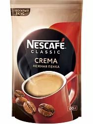 Кофе НЕСКАФЕ Классик Крема пакет 120г