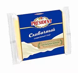 Сыр Президент сливочный 150г