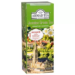 Чай Ахмад зеленый/жасмин 25пак.